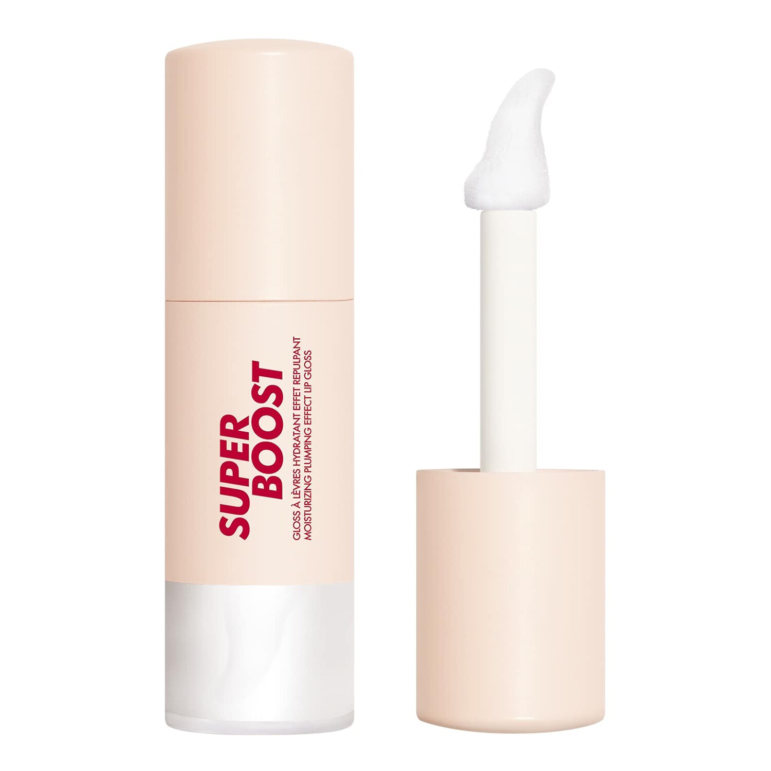 Make Up For Ever - Super Boost Lip gloss - Błyszczyk Nawilżający I Wypełniający Usta - Super Boost Lip gloss 01 - Dla Kobiet